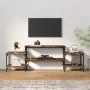 Mueble para TV madera contrachapada roble ahumado 157x35x52 cm von , TV-Möbel - Ref: Foro24-826322, Preis: 65,65 €, Rabatt: %