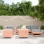 Juego de sofás de jardín 7 pzas madera maciza de abeto Douglas by , Garden sets - Ref: Foro24-3250542, Price: 469,93 €, Disco...