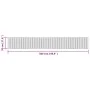 Alfombra rectangular bambú color natural claro 70x500 cm de , Alfombras - Ref: Foro24-376765, Precio: 41,26 €, Descuento: %