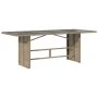 Set comedor de jardín 9 pzas con cojines ratán sintético beige by , Garden sets - Ref: Foro24-3213129, Price: 1,00 €, Discoun...