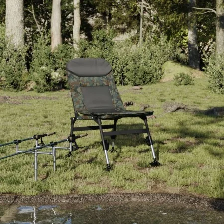 Silla de pesca patas para barro ajustables plegable camuflaje von , Gartenstühle - Ref: Foro24-4006415, Preis: 86,47 €, Rabat...