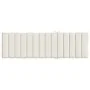 Cojín para tumbona tela crema melange 200x70x4 cm by , Cushions for chairs and sofas - Ref: Foro24-4002522, Price: 50,36 €, D...