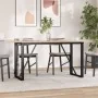 Patas de mesa de comedor estructura O acero 120x60x73 cm by , Table legs - Ref: Foro24-357886, Price: 95,19 €, Discount: %