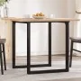 Patas de mesa de comedor estructura O acero 70x70x73 cm de , Patas para mesas - Ref: Foro24-357884, Precio: 72,60 €, Descuent...