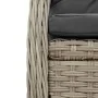 Set comedor jardín 7 pzas y cojines ratán sintético gris claro by , Garden sets - Ref: Foro24-3263031, Price: 681,79 €, Disco...