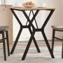 Patas de mesa de comedor estructura Y acero 60x50x73 cm de , Patas para mesas - Ref: Foro24-357929, Precio: 59,86 €, Descuent...