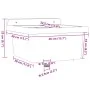 Fregadero lavabo de pared resina gris 40x40x24 cm de , Fregaderos - Ref: Foro24-4002796, Precio: 60,83 €, Descuento: %