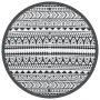 Alfombra de exterior ARAKIL negra Ø200 cm PP de , Protectores para exterior - Ref: Foro24-368516, Precio: 41,45 €, Descuento: %
