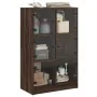 Aparador alto con puertas madera roble marrón 68x37x109 cm von , Sideboards - Ref: Foro24-3295856, Preis: 120,20 €, Rabatt: %
