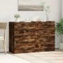 Aparadores 2 uds madera de ingeniería roble ahumado 60x39x80 cm von , Sideboards - Ref: Foro24-3276627, Preis: 195,80 €, Raba...