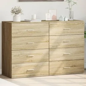 Aparadores 2 uds madera de ingeniería roble Sonoma 60x39x80 cm von , Sideboards - Ref: Foro24-3276625, Preis: 200,16 €, Rabat...