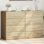 Aparadores 2 uds madera de ingeniería roble Sonoma 60x39x80 cm de , Aparadores - Ref: Foro24-3276625, Precio: 200,15 €, Descu...