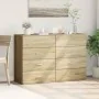 Aparadores 2 uds madera de ingeniería roble Sonoma 60x39x80 cm de , Aparadores - Ref: Foro24-3276625, Precio: 200,15 €, Descu...