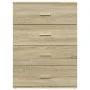 Aparadores 2 uds madera de ingeniería roble Sonoma 60x39x80 cm de , Aparadores - Ref: Foro24-3276625, Precio: 200,15 €, Descu...