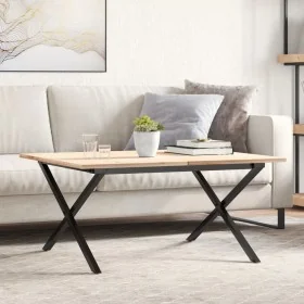 Patas de mesa de centro estructura X acero 80x70x43 cm by , Table legs - Ref: Foro24-357899, Price: 49,72 €, Discount: %