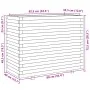 Jardinera madera maciza de abeto Douglas 90x40x72,5 cm by , Pots and planters - Ref: Foro24-3282597, Price: 216,37 €, Discoun...