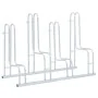Soporte para 4 bicicletas suelo independiente acero galvanizado by , Bases and supports for storing bicycles - Ref: Foro24-40...