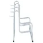 Soporte para 4 bicicletas suelo independiente acero galvanizado by , Bases and supports for storing bicycles - Ref: Foro24-40...