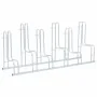 Soporte para 6 bicicletas suelo independiente acero galvanizado by , Bases and supports for storing bicycles - Ref: Foro24-40...