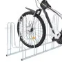 Soporte para 6 bicicletas suelo independiente acero galvanizado by , Bases and supports for storing bicycles - Ref: Foro24-40...