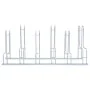 Soporte para 6 bicicletas suelo independiente acero galvanizado by , Bases and supports for storing bicycles - Ref: Foro24-40...