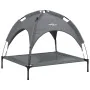Cama para perros con dosel antracita tela oxford y acero de , Camas para perros - Ref: Foro24-172598, Precio: 36,84 €, Descue...