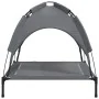 Cama para perros con dosel antracita tela oxford y acero de , Camas para perros - Ref: Foro24-172598, Precio: 36,84 €, Descue...