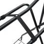 Freestanding folding mount holder black iron by , Saddle Accessories - Ref: Foro24-172440, Price: 71,41 €, Discount: %