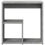 Mesa auxiliar de madera contrachapada gris hormigón 50x30x50 cm de , Mesas auxiliares - Ref: Foro24-840561, Precio: 36,59 €, ...