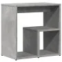 Mesa auxiliar de madera contrachapada gris hormigón 50x30x50 cm de , Mesas auxiliares - Ref: Foro24-840561, Precio: 36,59 €, ...