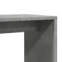 Mesa auxiliar de madera contrachapada gris hormigón 50x30x50 cm de , Mesas auxiliares - Ref: Foro24-840561, Precio: 36,59 €, ...