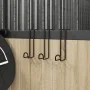 Percheros para colgar bridas 3 unidades acero negro von , Zubehör für Pferdezügel - Ref: Foro24-172463, Preis: 16,84 €, Rabat...