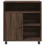 Soporte para impresora con ruedas marrón roble 60x50x67 cm von , Drucker unterstützt - Ref: Foro24-840631, Preis: 92,15 €, Ra...