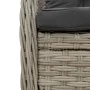 Set comedor de jardín 5 pzas cojines ratán sintético gris claro by , Garden sets - Ref: Foro24-3262905, Price: 551,77 €, Disc...