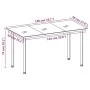 Set comedor de jardín 5 pzas cojines ratán sintético gris claro by , Garden sets - Ref: Foro24-3262905, Price: 551,77 €, Disc...