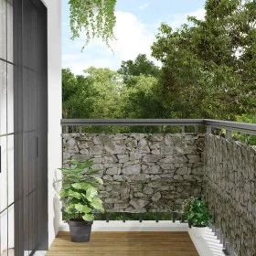 Pantalla de privacidad de balcón PVC look piedra 400x75 cm by , fence panels - Ref: Foro24-4005421, Price: 23,73 €, Discount: %
