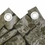 Pantalla de privacidad de balcón PVC look piedra 400x75 cm de , Paneles de vallas - Ref: Foro24-4005421, Precio: 23,73 €, Des...