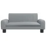 Sofá para niños de tela gris claro 70x45x30 cm von , Baby- und Kleinkindmöbel - Ref: Foro24-3196269, Preis: 77,50 €, Rabatt: %