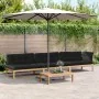 Set de sofás de palets de jardín y cojines 4 pzas madera acacia von , Outdoor-Sofas - Ref: Foro24-3209328, Preis: 609,08 €, R...