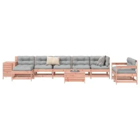 Juego de sofás de jardín 10 pzas madera maciza de abeto Douglas by , Garden sets - Ref: Foro24-3250650, Price: 583,50 €, Disc...