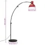 Lámpara de pie rojo desgastado 25 W E27 150 cm de , Lámparas - Ref: Foro24-371941, Precio: 110,93 €, Descuento: %