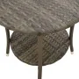 Sillas de jardín reclinables con mesa 2 uds ratán PE gris by , Garden chairs - Ref: Foro24-365707, Price: 297,37 €, Discount: %