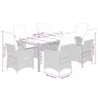 Set de comedor de jardín 9 pzas y cojines ratán sintético negro by , Garden sets - Ref: Foro24-3276686, Price: 1,00 €, Discou...