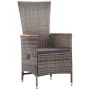 Set comedor jardín 9 pzas y cojines ratán sintético gris von , Gartensets - Ref: Foro24-3277546, Preis: 1,00 €, Rabatt: %
