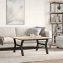 Mesa de centro marco Y madera maciza pino y acero 90x90x45,5 cm von , Küchen- und Esstische - Ref: Foro24-3282775, Preis: 111...