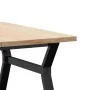 Mesa de centro marco Y madera maciza pino y acero 90x90x45,5 cm von , Küchen- und Esstische - Ref: Foro24-3282775, Preis: 111...