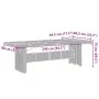 Set de comedor jardín 11 pzas con cojines ratán sintético negro by , Garden sets - Ref: Foro24-3277527, Price: 1,00 €, Discou...