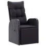 Set de comedor de jardín 9 pzas y cojines ratán sintético negro by , Garden sets - Ref: Foro24-3277635, Price: 1,00 €, Discou...