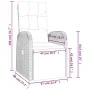 Set de comedor de jardín 9 pzas y cojines ratán sintético negro by , Garden sets - Ref: Foro24-3277635, Price: 1,00 €, Discou...