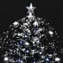 Árbol de Navidad con nieve con base de paraguas PVC negro 75 cm by , Christmas trees - Ref: Foro24-289931, Price: 99,92 €, Di...